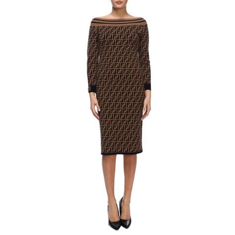 dress fendi turquesa|Fendi dresses.